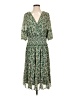 Max Studio Floral Green Casual Dress Size 1X - photo 1