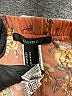 Forever 21 100% Polyester Print Orange Shorts Size M - photo 3