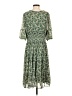 Max Studio Floral Green Casual Dress Size 1X - photo 2