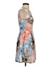 Soprano Floral Orange Cocktail Dress Size S - photo 4