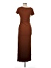 L Space Solid Brown Casual Dress Size M - photo 2