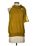 Glam 100% Polyester Gold Tank Top Size S - photo 1