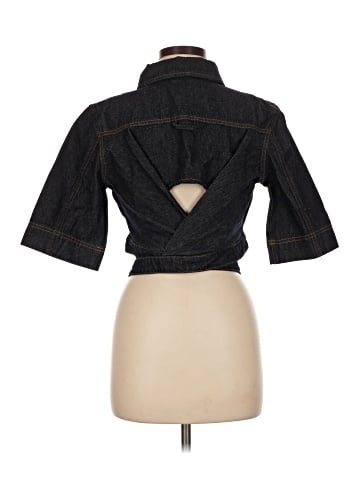 Fashion Nova 3/4 Sleeve Button-Down Shirt (view 2)
