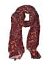 Gap 100% Polyester Paisley Burgundy Scarf One size - photo 1
