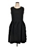 Hanna Andersson Solid Black Cocktail Dress Size 14 - photo 1