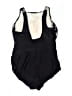 Delta Burke Chevron-herringbone Black One Piece Swimsuit Size 22 - photo 2