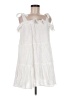 AaKaa 100% Polyester White Casual Dress Size M - photo 1