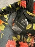 Ambiance Apparel 100% Polyester Floral Black Shorts Size M - photo 4