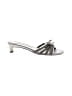 Donald J Pliner Silver Sandals Size 7 1/2 - photo 1
