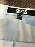ASOS 100% Polyester Solid Blue Formal Skirt Size 4 - photo 4