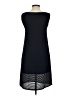 D. Exterior Solid Black Casual Dress Size S - photo 2