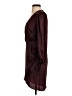 Express 100% Polyester Burgundy Cocktail Dress Size XS - photo 5