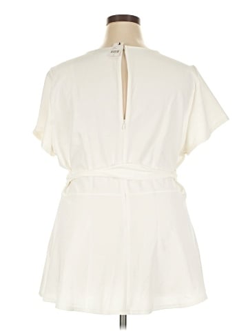 Lane Bryant Short Sleeve Blouse (view 2)