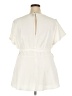 Lane Bryant Solid Ivory Short Sleeve Blouse Size 20 - photo 2