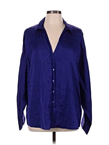 Massimo Dutti Long Sleeve Blouse (view 1)