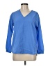 Lands' End 100% Polyester Blue 3/4 Sleeve T-Shirt Size 6 (petite) - photo 1
