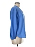 Lands' End 100% Polyester Blue 3/4 Sleeve T-Shirt Size 6 (petite) - photo 4