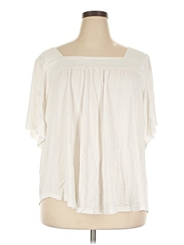 Lane Bryant Short Sleeve Blouse (view 1)