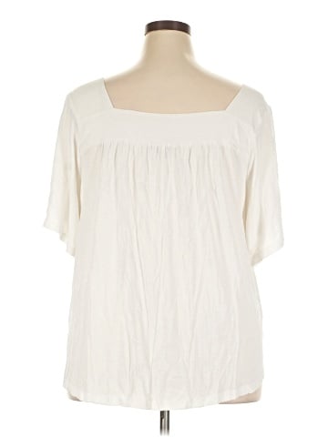 Lane Bryant Short Sleeve Blouse (view 2)