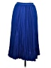 Plains & Prints 100% Polyester Blue Formal Skirt Size 4 - photo 2