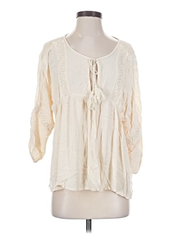 Billabong 3/4 Sleeve Blouse (view 1)