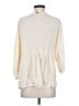 Billabong 100% Rayon Ivory 3/4 Sleeve Blouse Size S - photo 2