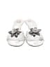 Michelle D. Silver Sandals Size 8 - photo 2