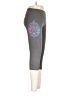 Soul Flower Graphic Gray Active Pants Size M - photo 4