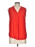Matty M 100% Rayon Red Sleeveless Blouse Size L - photo 1