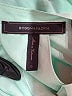 BCBGMAXAZRIA Color Block Teal Cocktail Dress Size 0 - photo 7