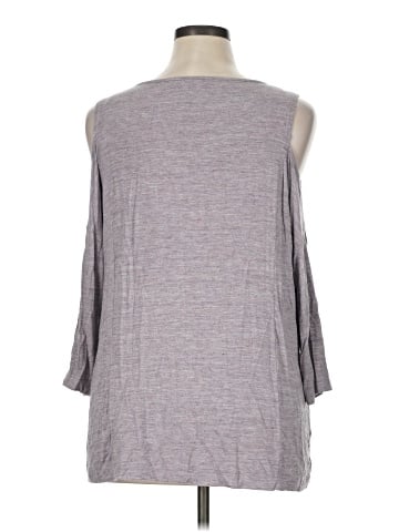 Jasmine & Juliana 3/4 Sleeve Top (view 2)