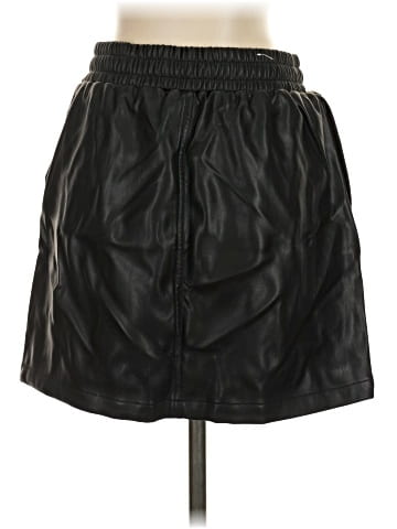 Tinseltown Faux Leather Skirt (view 2)