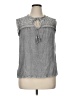 Solitaire Gray Sleeveless Blouse Size 1X - photo 1