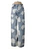 rue21 Hearts Blue Jeans Size 2 - photo 1