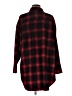 MNG Plaid Red Long Sleeve Blouse Size 8 - photo 2