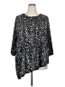 Maggie Barnes Gray Long Sleeve Top Size 3X - photo 1