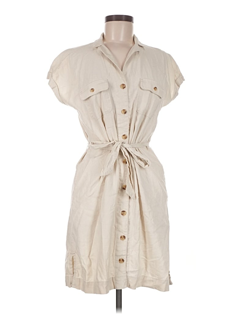 Pre-owned Old Navy Casual Dress In Tan