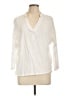 Sundance Ivory Long Sleeve Blouse Size L - photo 1