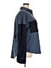 Unbranded 100% Polyester Color Block Blue Long Sleeve Blouse Size 2XL - photo 4