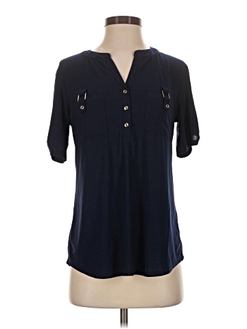Perseption Concept Short Sleeve Blouse (view 1)