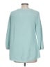J.Jill 100% Cotton Teal Pullover Sweater Size L - photo 2