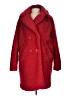 Kenneth Cole New York 100% Polyester Red Coat Size L - photo 1