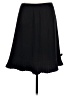 Larry Levine Solid Black Formal Skirt Size 12 - photo 1
