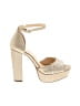 Jessica Simpson Gold Sandals Size 6 1/2 - photo 1