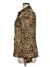 AK Anne Klein 100% Polyester Animal Print Brown Long Sleeve Blouse Size XL - photo 5