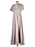 Aidan Mattox Gray Casual Dress Size 14 - photo 1
