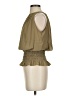 Catherine Malandrino 100% Polyester Tan Sleeveless Blouse Size S - photo 5
