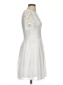 Lulus 100% Polyester White Cocktail Dress Size XS - photo 4