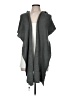 Gap Outlet 100% Acrylic Gray Poncho One size - photo 1