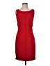 Milly Solid Red Cocktail Dress Size 6 - photo 1